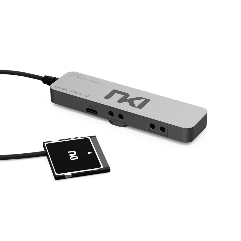 SolidPod Plus M.2 Modular SSD Adapter with Built-in USB 3.2 Gen 2 Reader